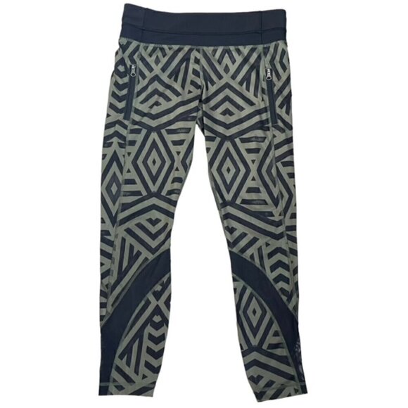 LULULEMON Run: Inspire Crop II All Full-On Luxtreme Leggings - Size 8 - Picture 2 of 10